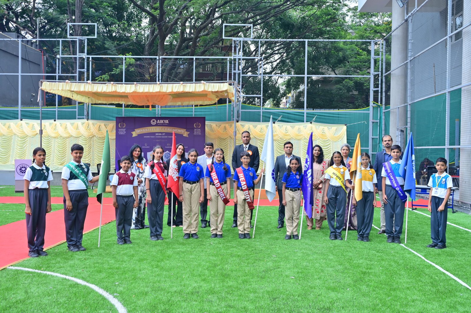 Aikya World School Investiture Ceremony